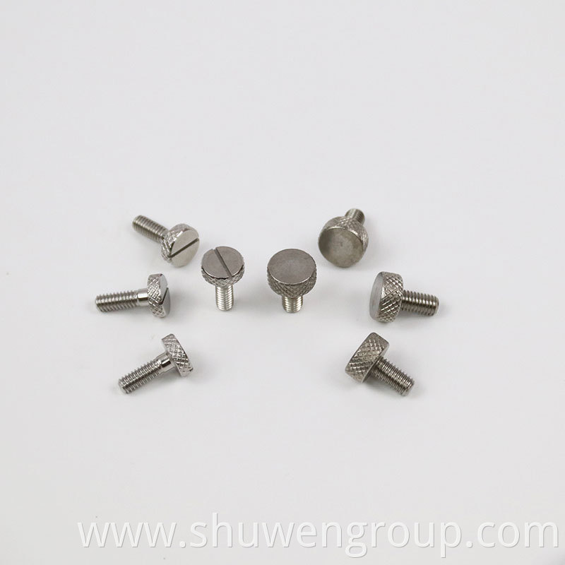 Stainless Steel Knurled Screw